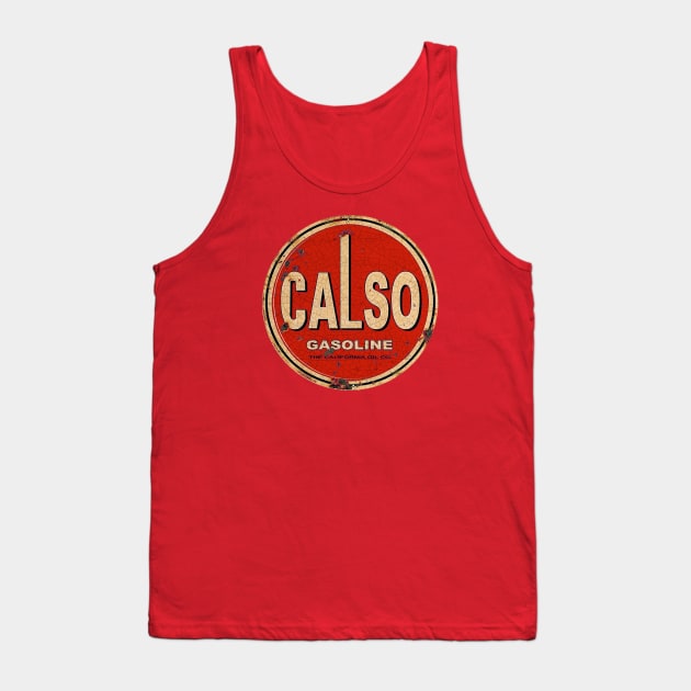 Calso Gasoline Tank Top by Midcenturydave